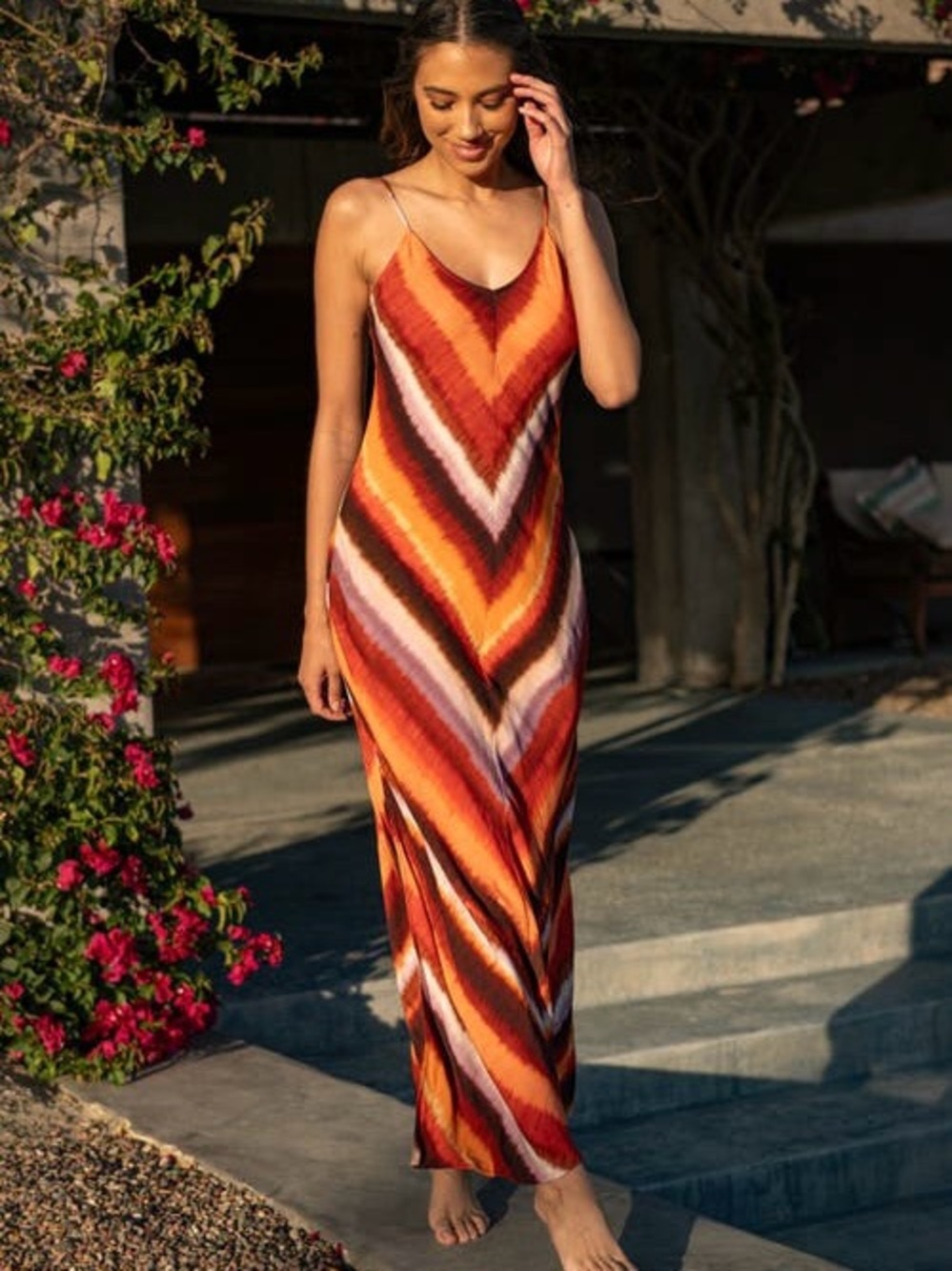 La Blanca Horizon Crepe Cover Up Dress